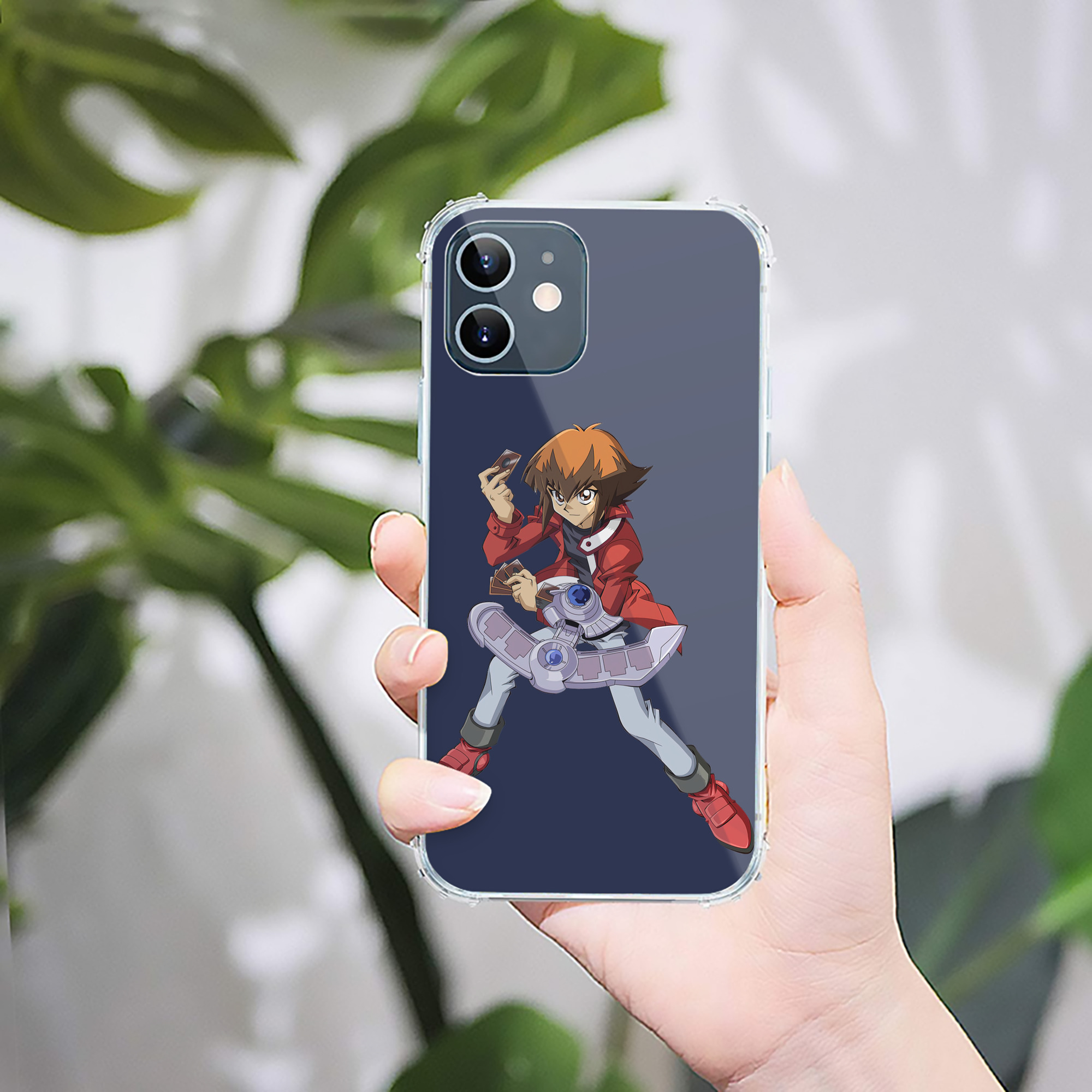 （画像用） 遊☆戯☆王 Yu-Gi-Oh! 【iPhone 12シリーズ対応】透明スマホケース（クリアソフトケース）